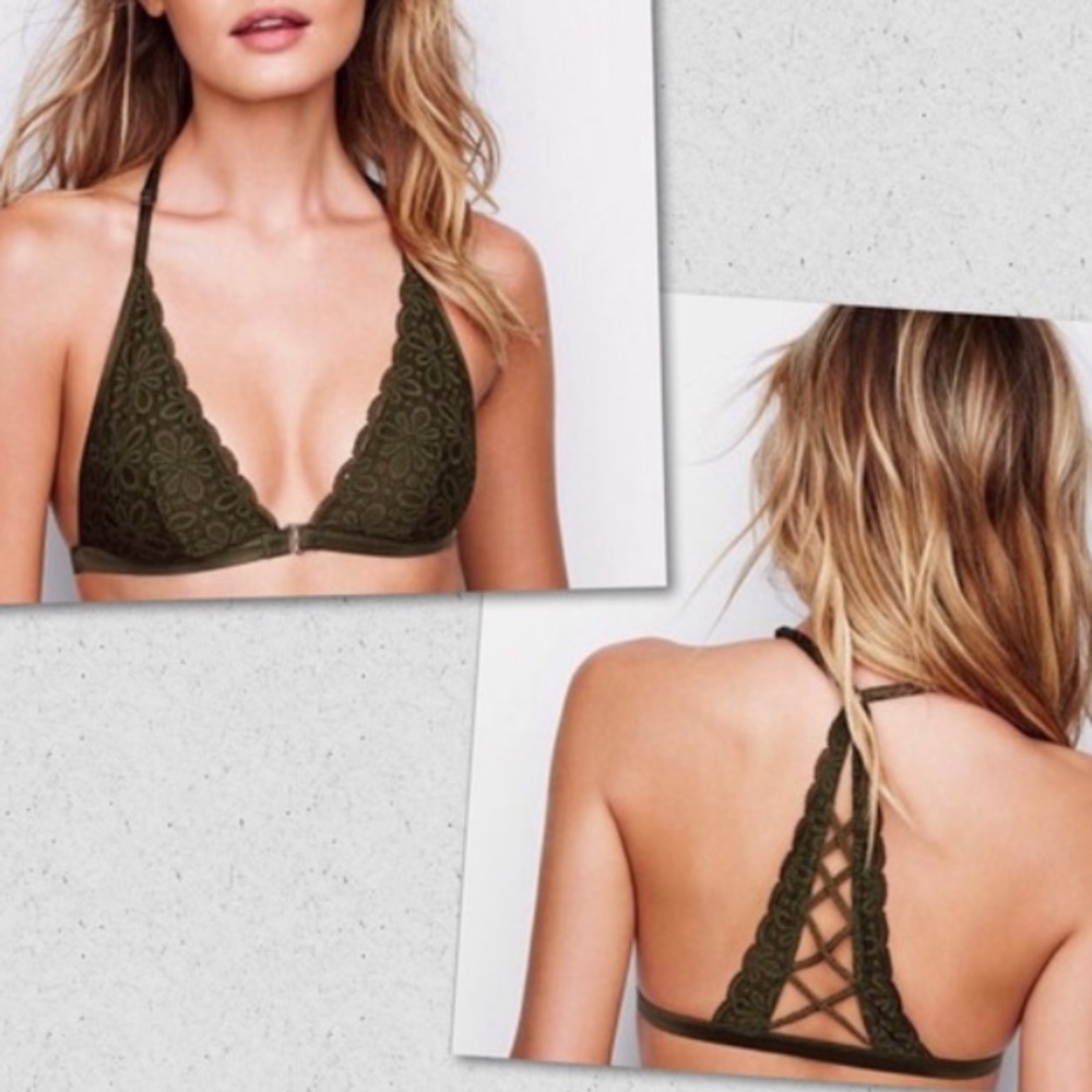Victoria’s Secret Lace Braided Back Bralette